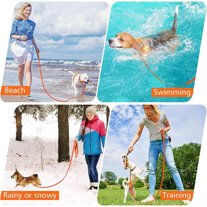 Waterproof long training leash for dogs