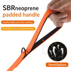 Waterproof Dog Leash, 3M/5M/10M/15M/20M/30M Dog Training Leash for Outside, Durable PVC Long Line Tracking Lead with Padded Hand