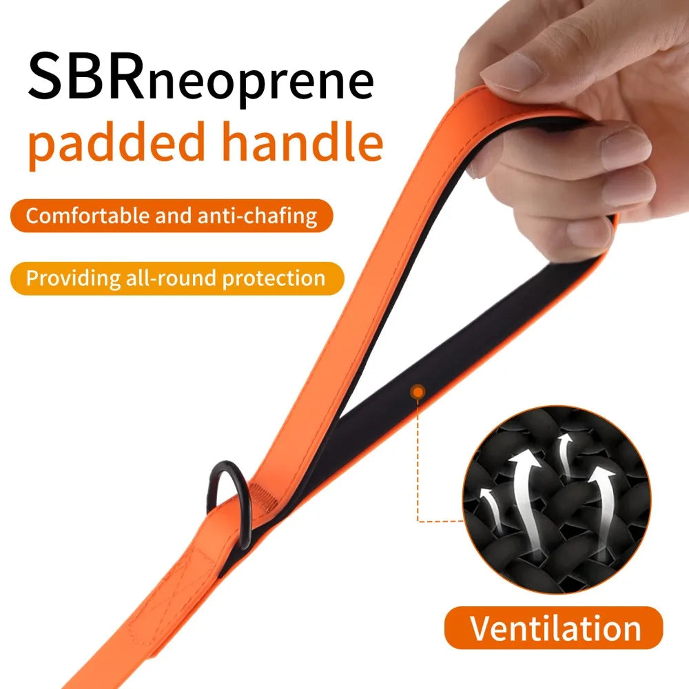 Waterproof long training leash for dogs