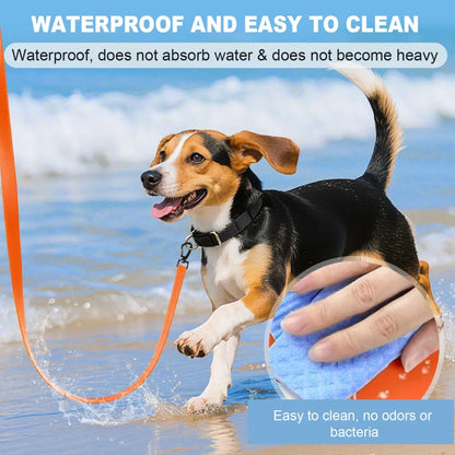 Waterproof long training leash for dogs