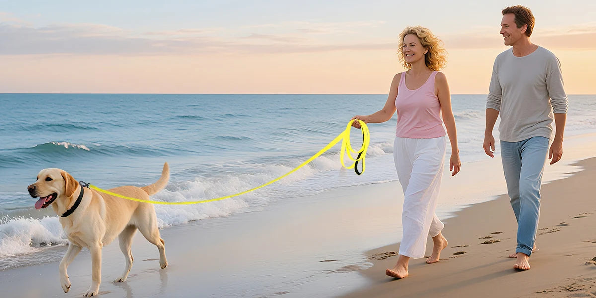 Waterproof long training leash for dogs