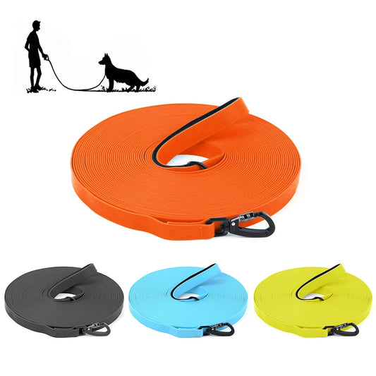 Waterproof long training leash for dogs