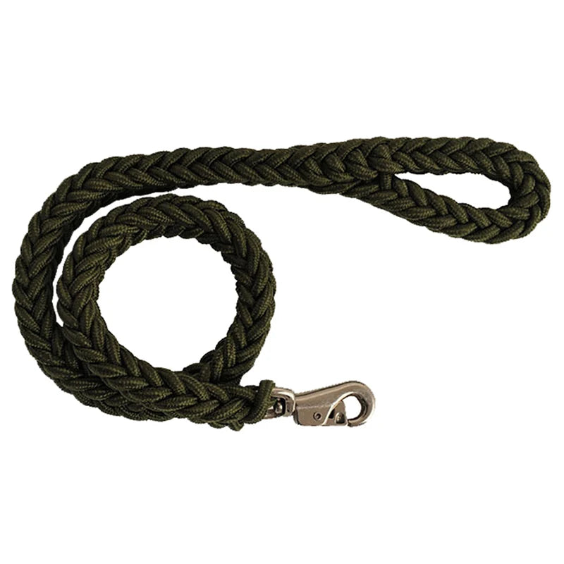 Sturdy Nylon Big Dog Leash for Medium Large Dogs Strong Pet Round Rope Bulldog Golden Retriever Pitbull Lead Chain Pet Supplies