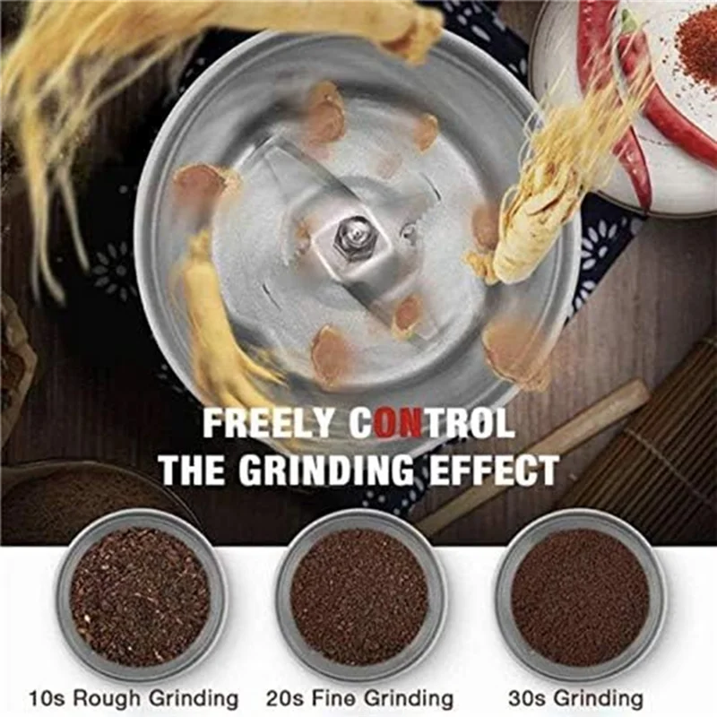 ASWUT-Electric grinder for spices, herbs and grains