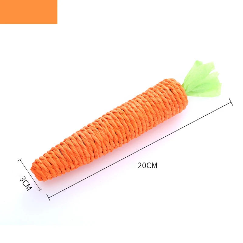 Carrot Cat Chew Toy
