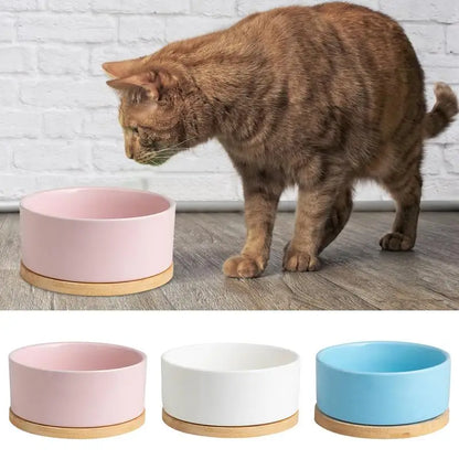 Heated pet water bowl