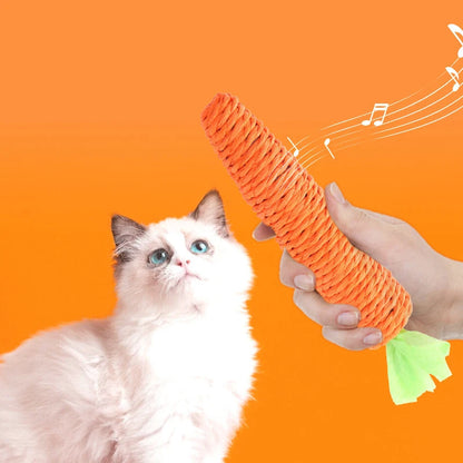 Carrot Cat Chew Toy