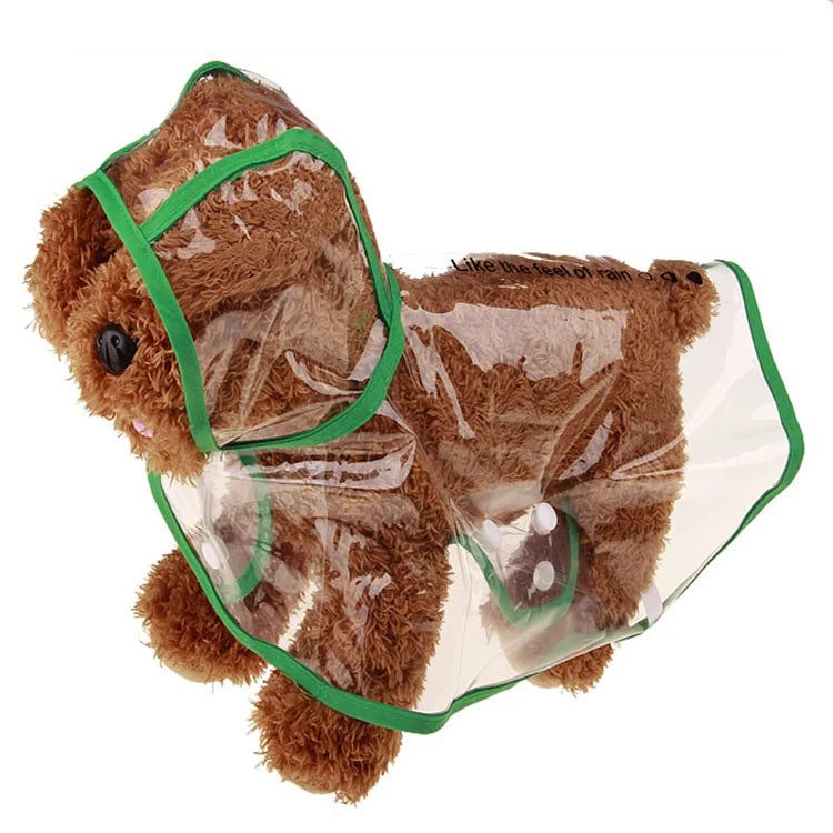 Waterproof raincoat for small and medium pets