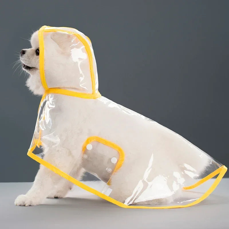 Waterproof raincoat for small and medium pets