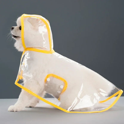 Waterproof raincoat for small and medium pets