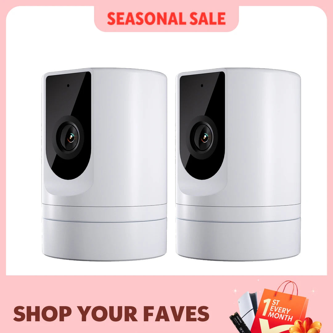 BoyKeep K11 Indoor Security Camera 1080P – Pet & Baby Monitor with App