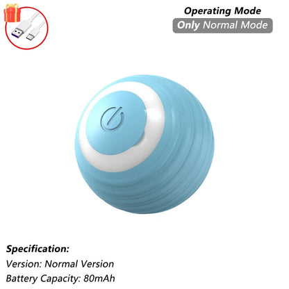 Interactive rolling ball for cats