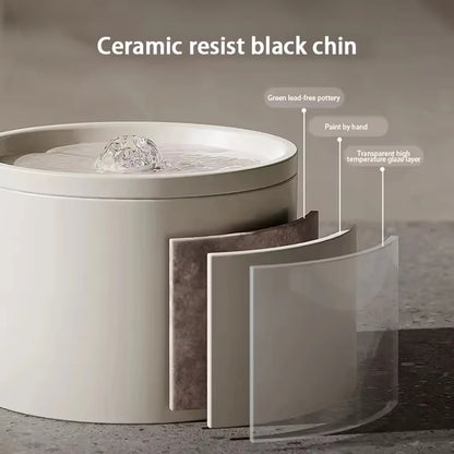 Ceramic Pet Water Fountain