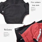 Reflective Waterproof Dog Jacket — Warm Hooded Winter Coat