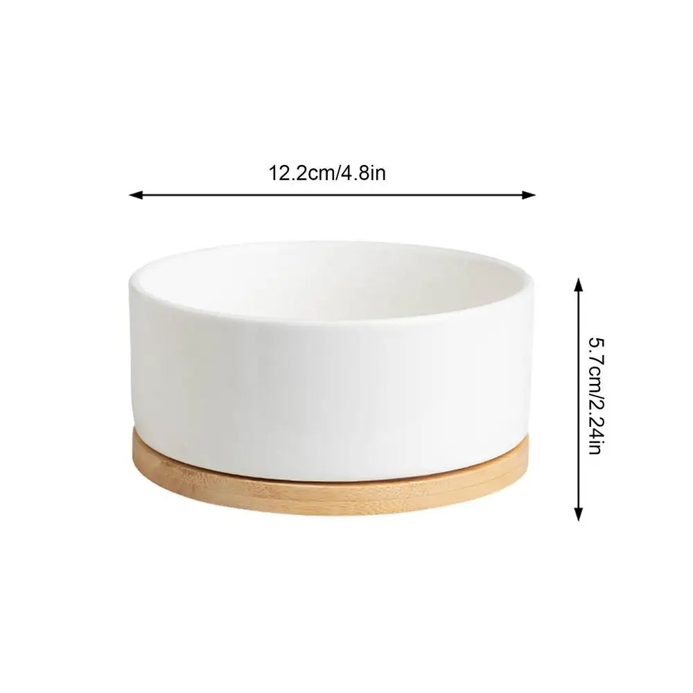 Heated pet water bowl