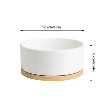 Heated pet water bowl