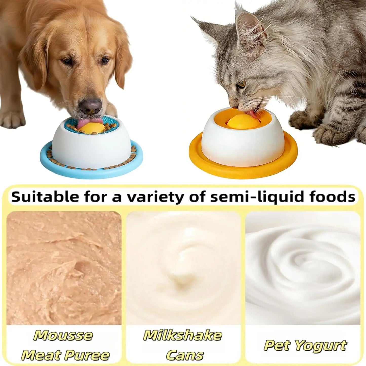 Silicone grooming gloves for cats and dogs