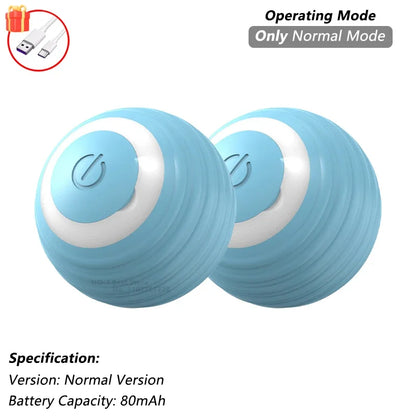 Interactive rolling ball for cats