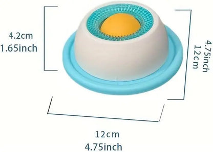 Silicone grooming gloves for cats and dogs