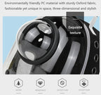 SpaceCapsule Transparent Pet Backpack Carrier Lightweight Portable Breathable Foldable for Cats Dogs Outdoor Travel Adventure
