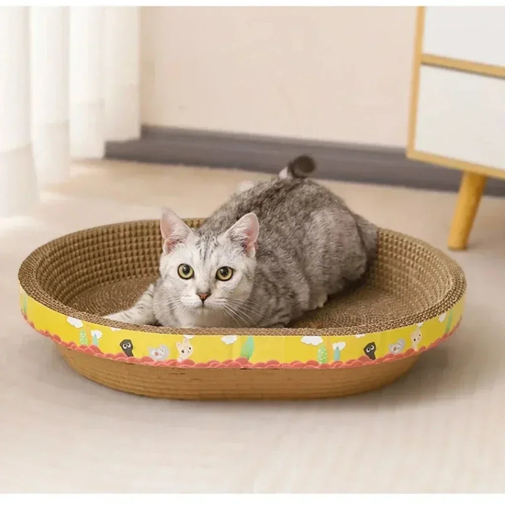 Corrugated Cat Scratcher