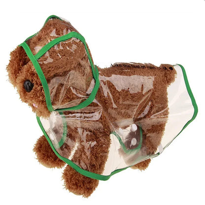 Waterproof raincoat for small and medium pets