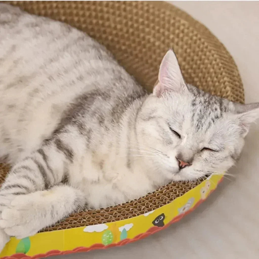 Corrugated Cat Scratcher