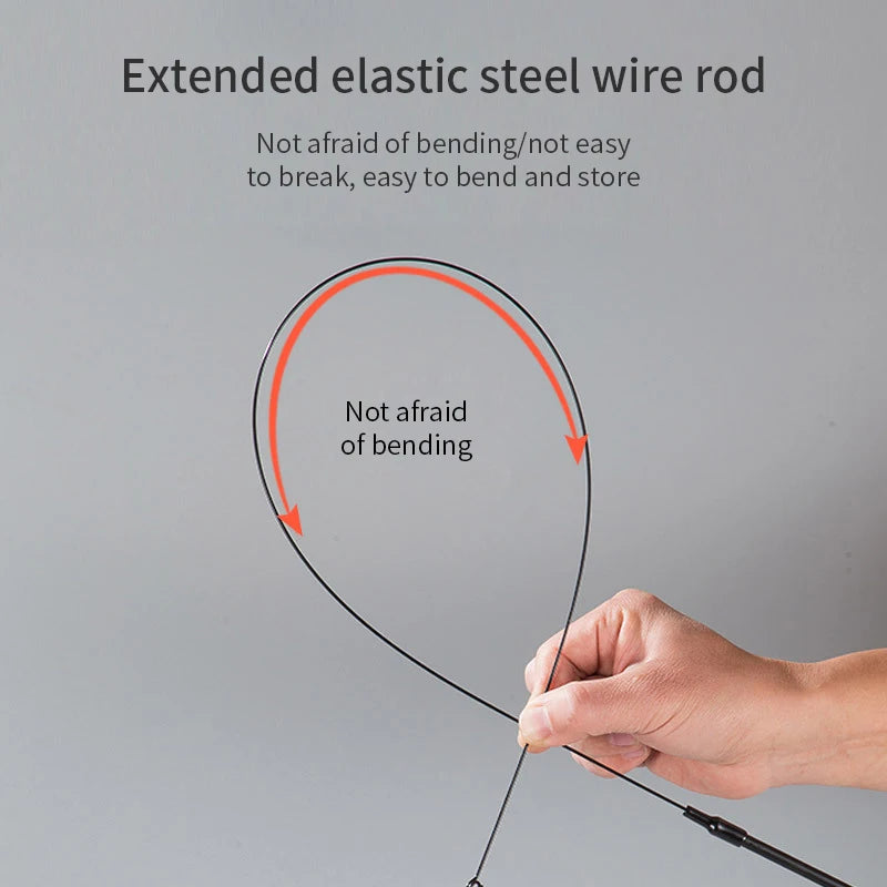 Interactive Cat Feather Wand Toy with Suction Cup