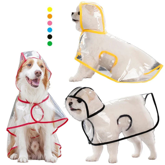 Waterproof raincoat for small and medium pets