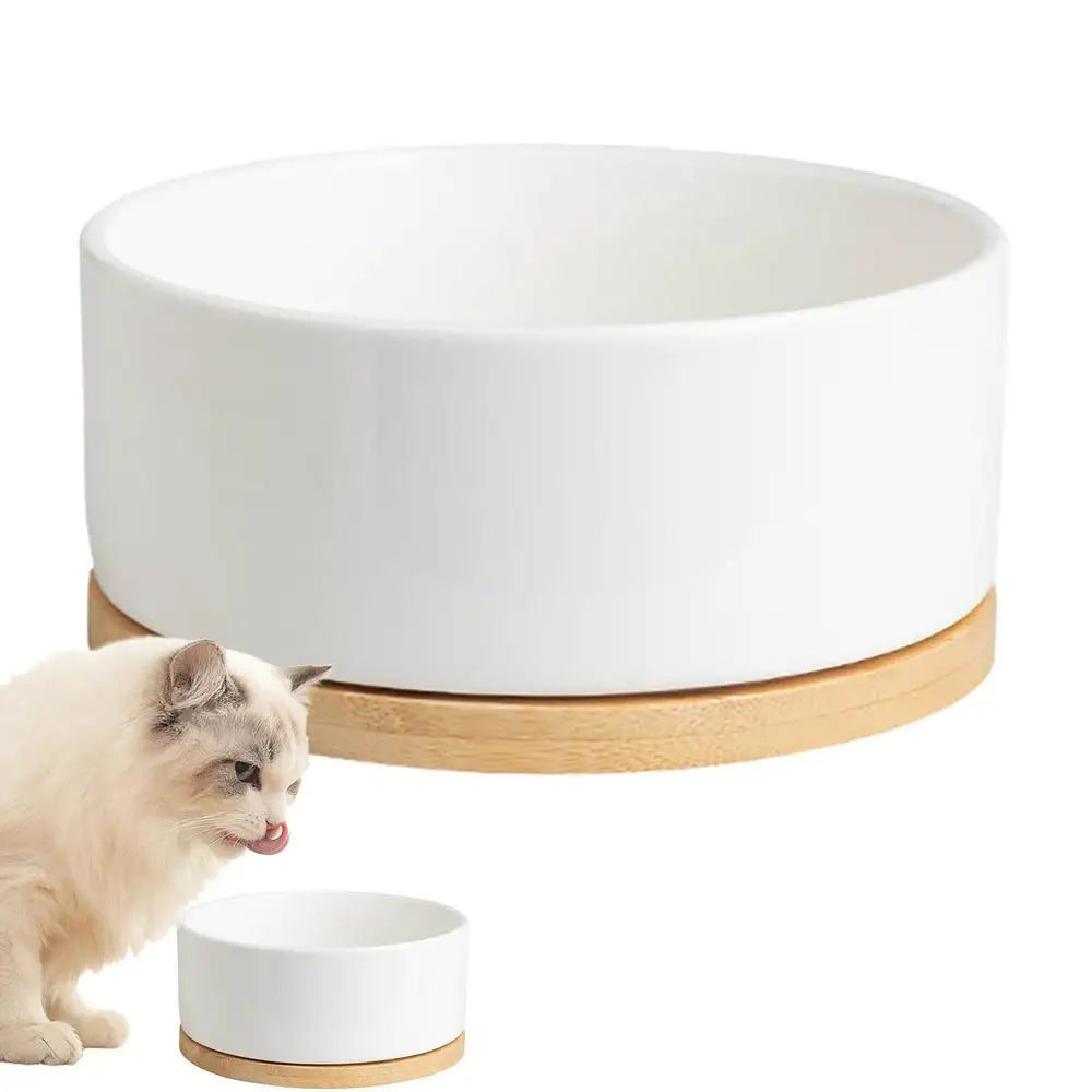Heated pet water bowl