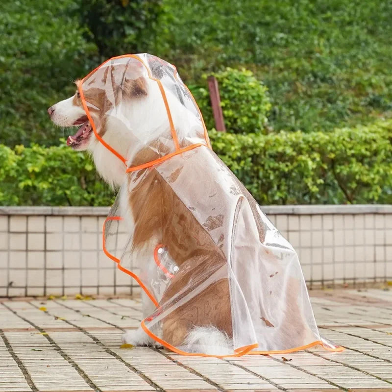 Waterproof raincoat for small and medium pets
