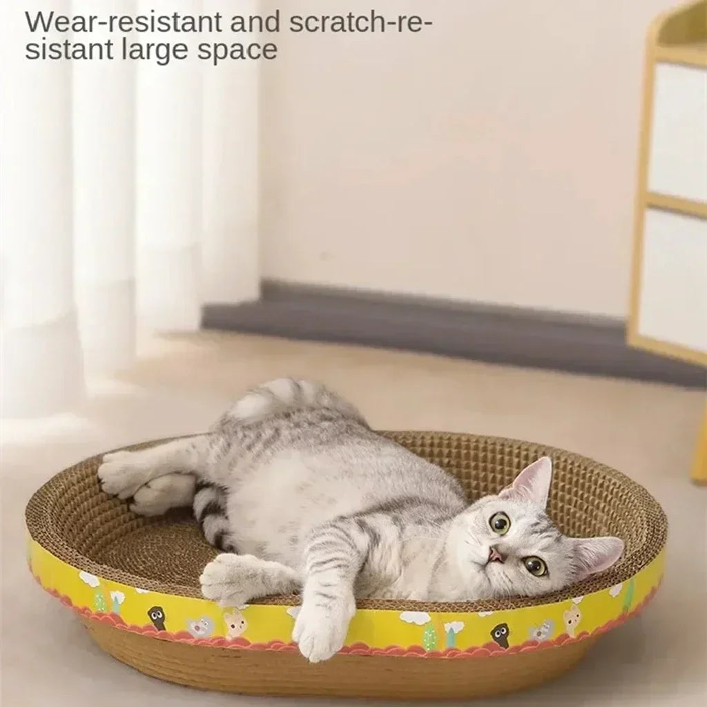 Corrugated Cat Scratcher
