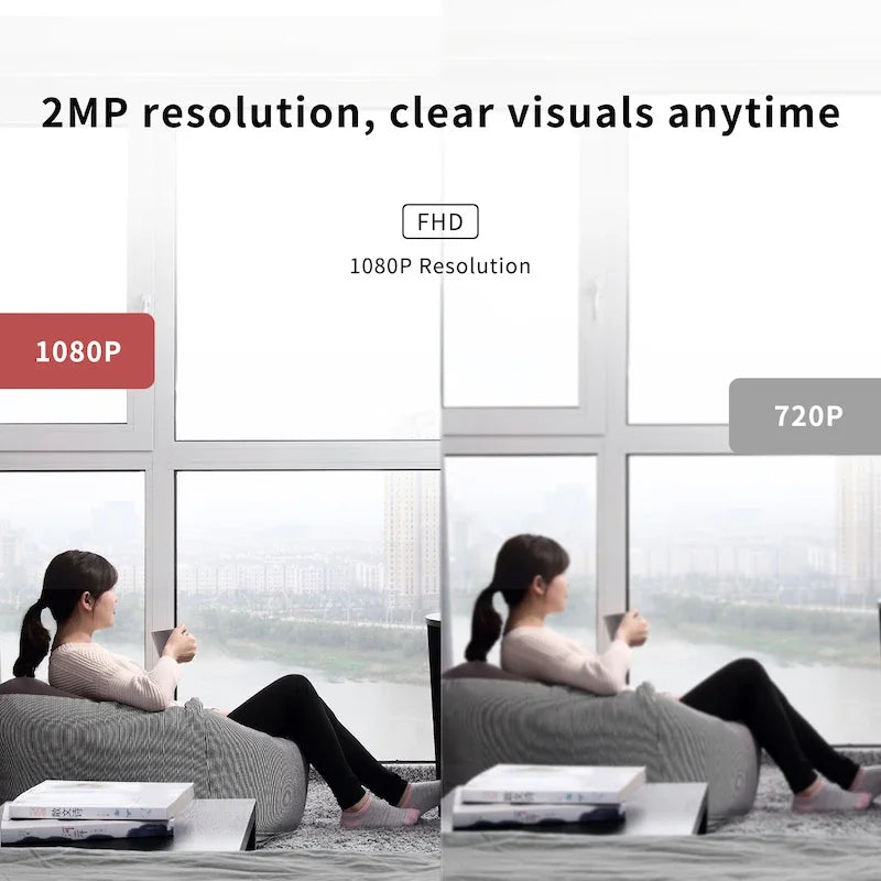 BoyKeep K11 Indoor Security Camera 1080P – Pet & Baby Monitor with App