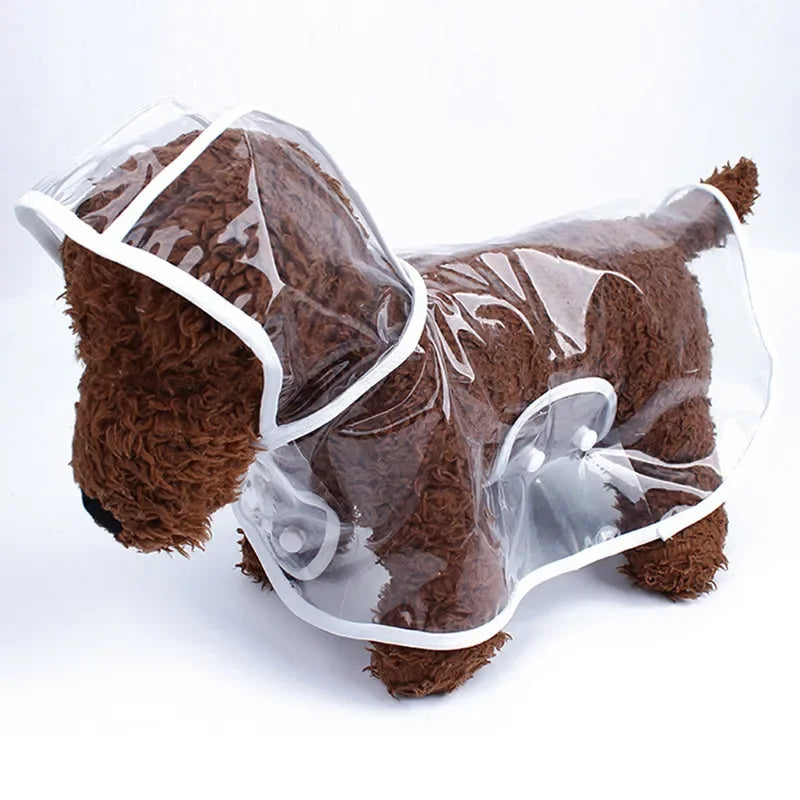 Waterproof raincoat for small and medium pets