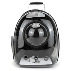 SpaceCapsule Transparent Pet Backpack Carrier Lightweight Portable Breathable Foldable for Cats Dogs Outdoor Travel Adventure