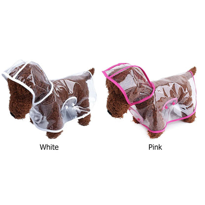 Waterproof raincoat for small and medium pets