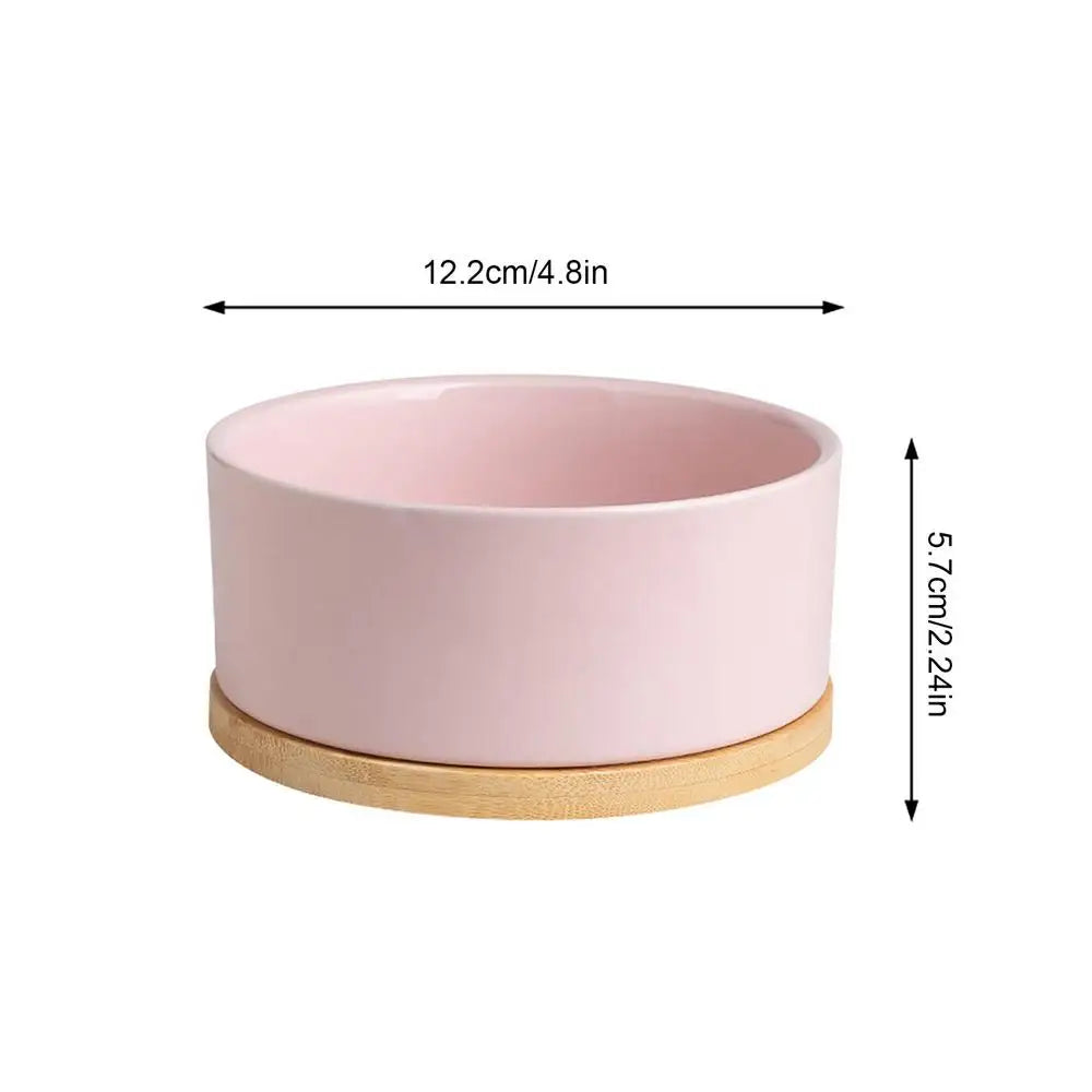 Heated pet water bowl